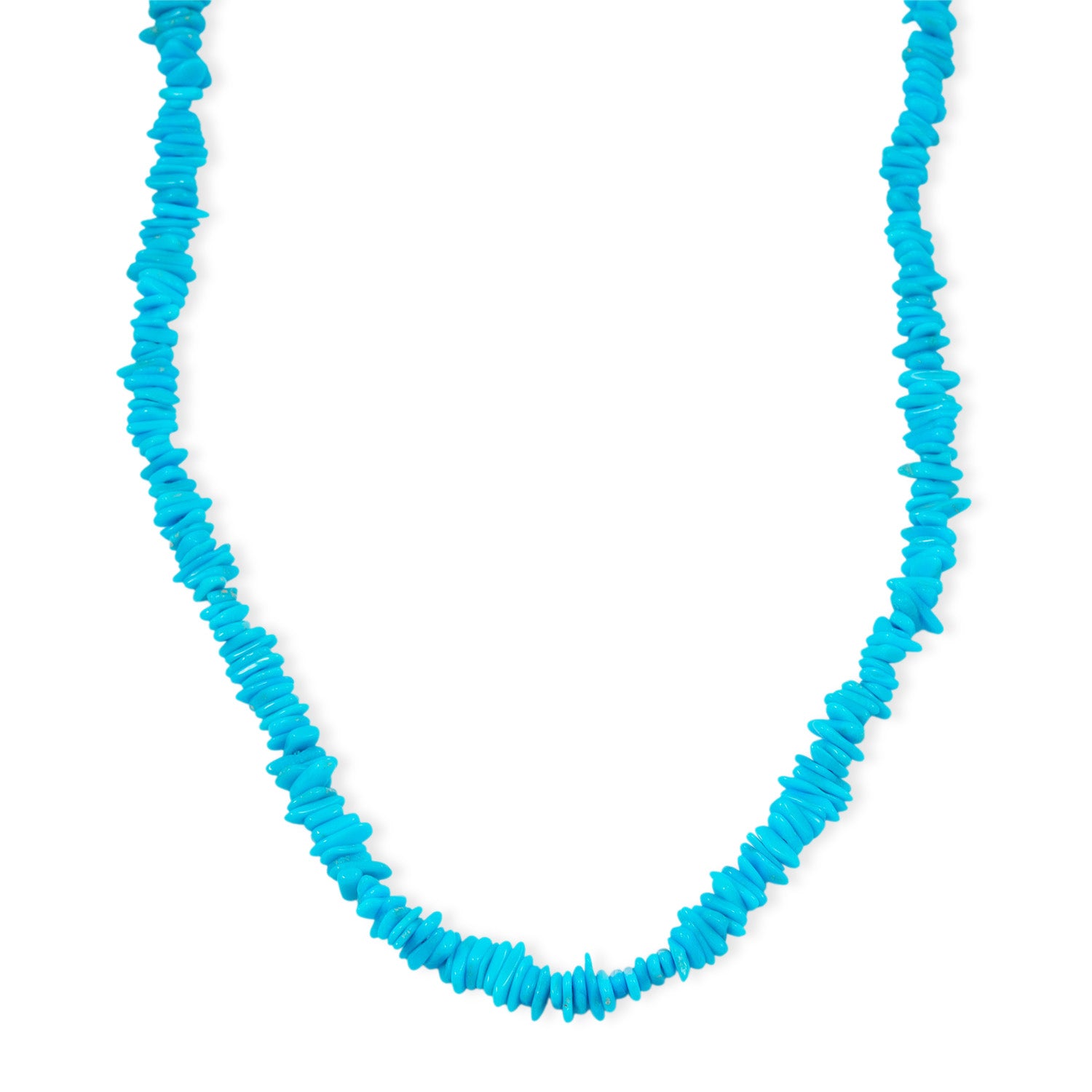 Sleeping Beauty Turquoise Necklace (Size - 18) 13.50 Ct. 8520023 0