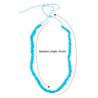 Sleeping Beauty Turquoise Necklace (Size - 18) 13.50 Ct._8520023_4
