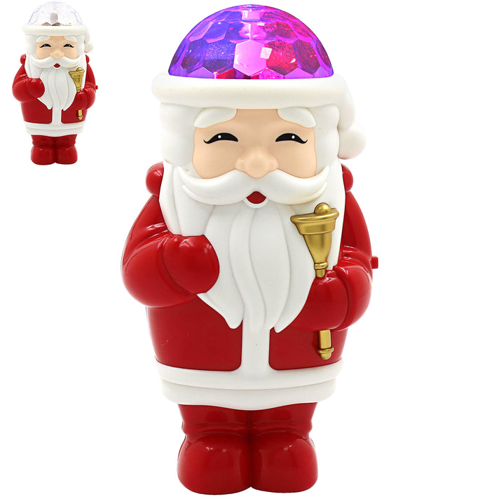 Musical Santa Light-Up Projector Glowing Wand Toy - Red 8520227 1