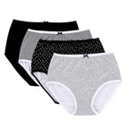 TJC Special Cotton Underwear (Size - 16/18) - Black White_8520329
