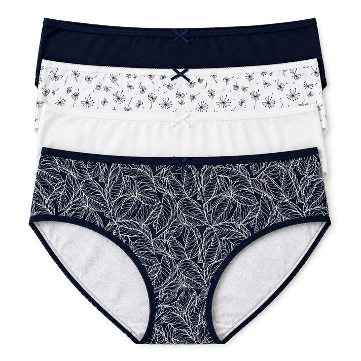TJC Special Cotton Underwear (Size - 14) - Navy White 8520369 1