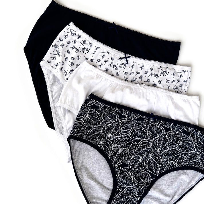 TJC Special Cotton Underwear (Size - 14) - Navy White 8520369 2