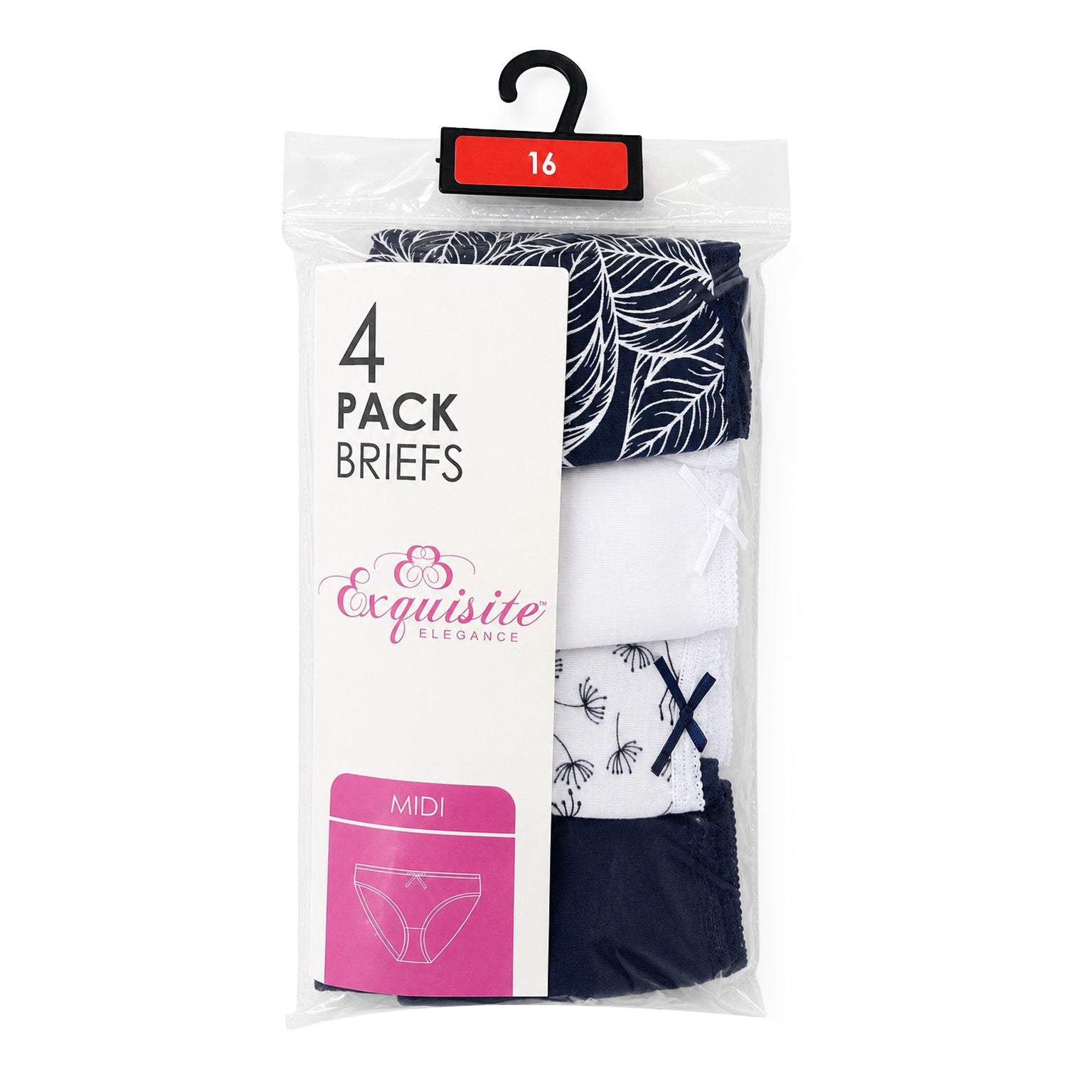 TJC Special Cotton Underwear (Size - 14) - Navy White 8520369 3
