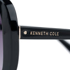 Kenneth Cole - Black Fashion Sunglasses - Gradient Smoke Lenses_8520474_3