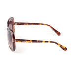 Kenneth Cole - Dark Brown Sunglasses - Gradient Brown Lenses_8520475_2