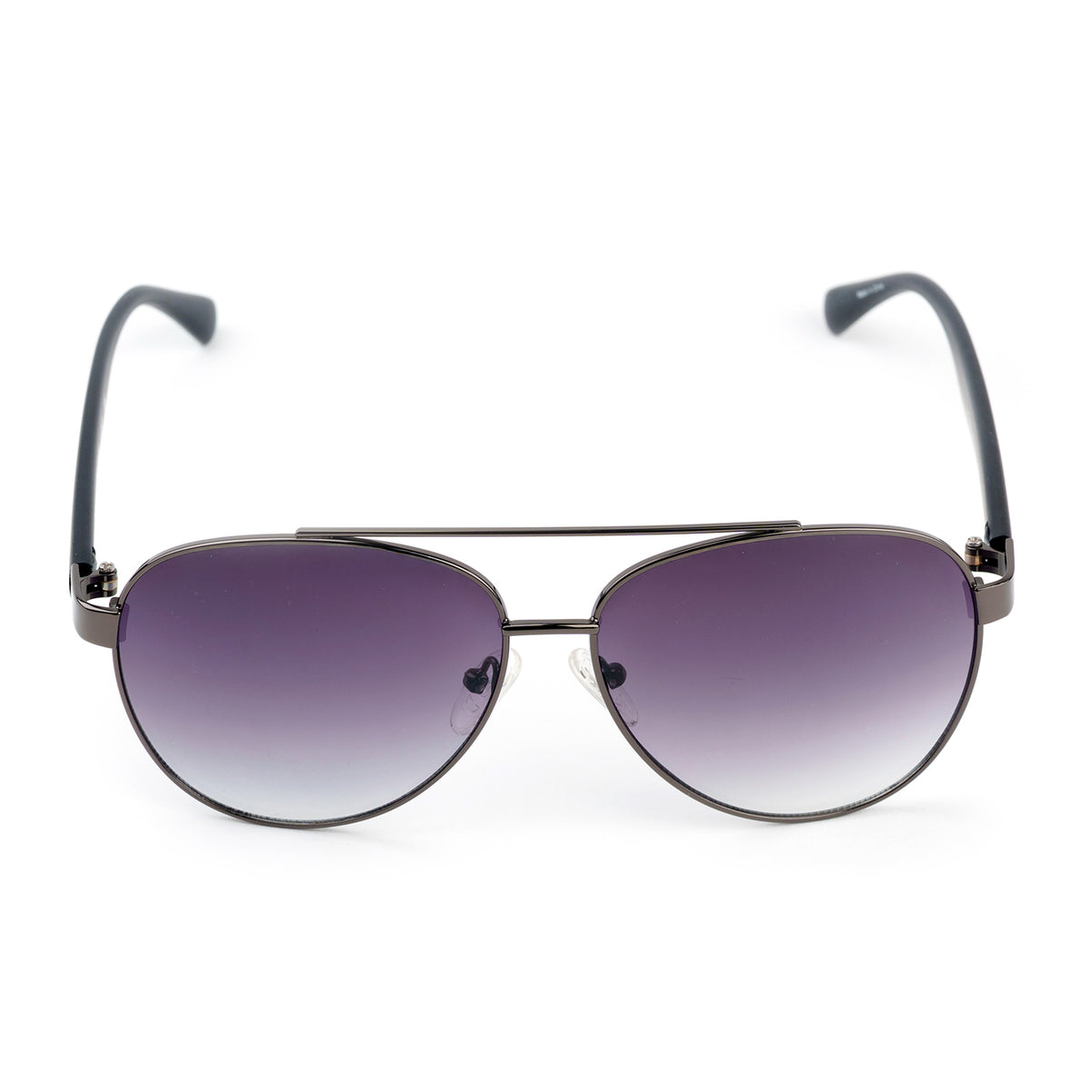 Kenneth Cole Reaction-Shiny Gunmetal Sunglasses - Gradient Smoke Lenses V32513336 0