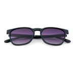 Kenneth Cole Reaction-Matte Black Modern Sunglasses with Gradient Smoke Lenses_8520489_2