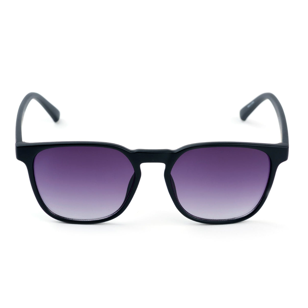 Kenneth Cole Reaction-Matte Black Modern Sunglasses with Gradient Smoke Lenses V32353056 0
