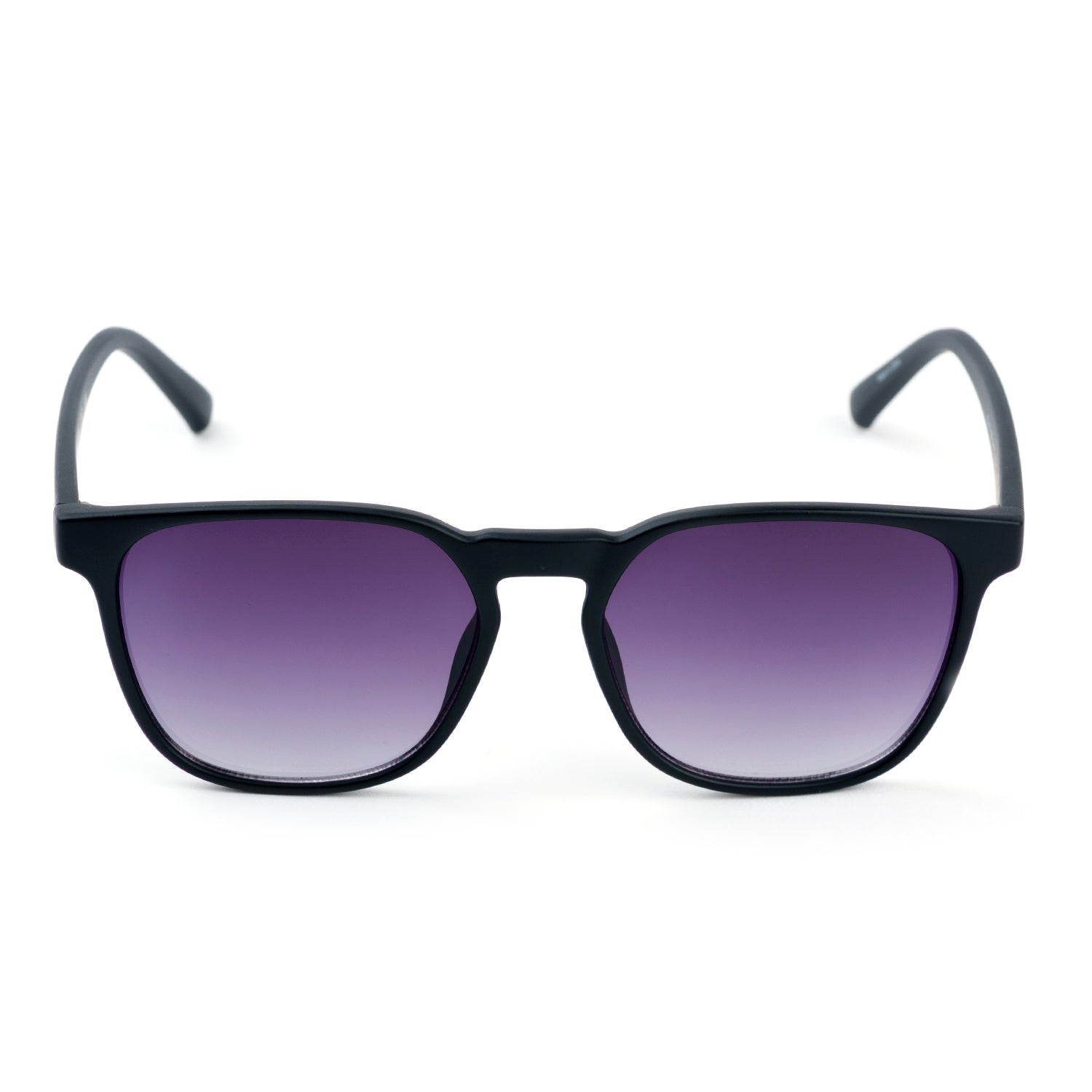 Kenneth Cole Reaction-Matte Black Modern Sunglasses with Gradient Smoke Lenses V32349400 0