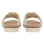 Emma Ladies Raphael Elegant Open-Toe Casual Beach Mules (Size 7) - Beige_8520681