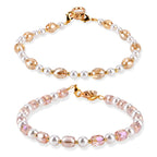 Set of 2 Stone & Pearl Beaded Cellphone Chains (Size - One Size) - Created  Pearl_8521141