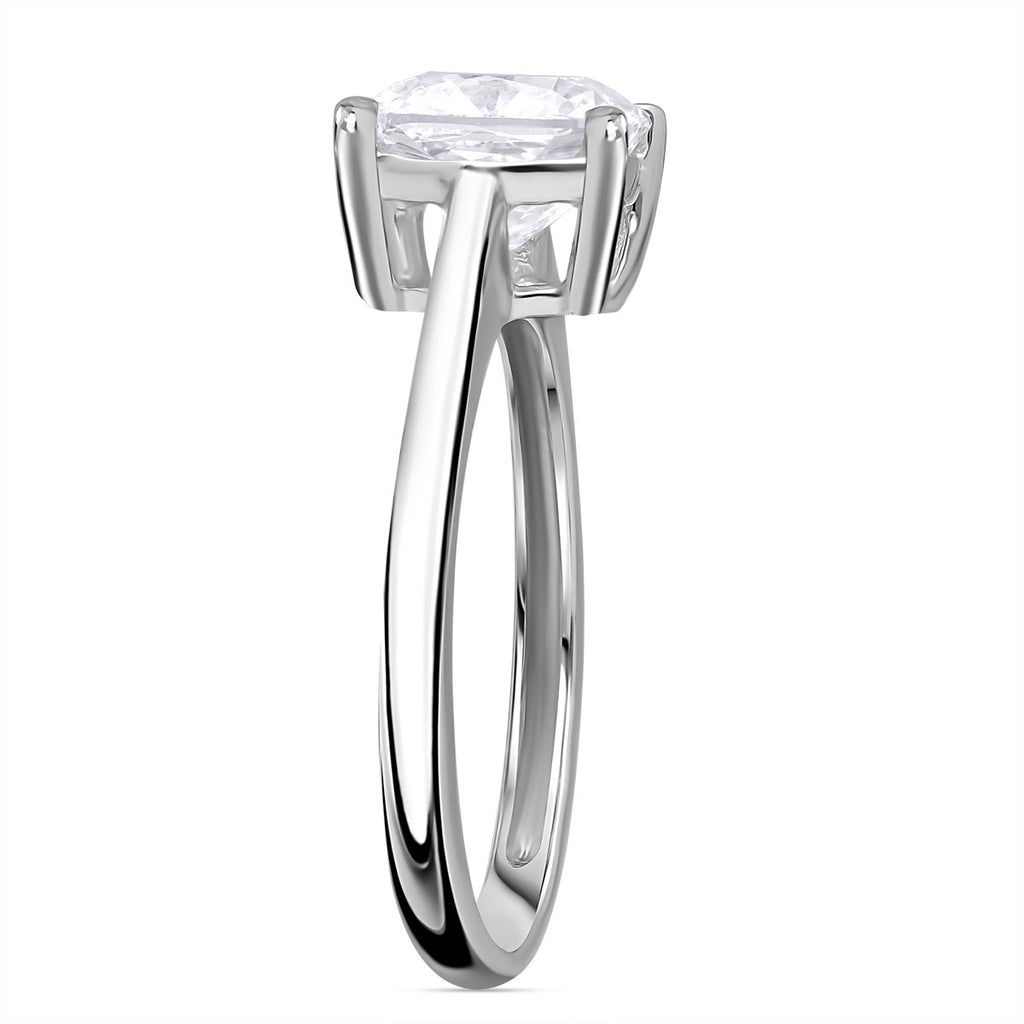 950 Platinum VS Lab Grown Diamond GH, VS Solitaire Diamond Ring, Platinum Wt.4 Gms  2.000  Ct._8521568_4