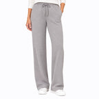Emreco Womens Pull-On Stretch Jersey Trousers with 29 Inch Inside Leg (Size 14) - Taupe_8521926