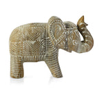 Exclusive Handcrafted Mango Wood Elephant Figurine (20 X 7 X 14Cm)_8522949_3
