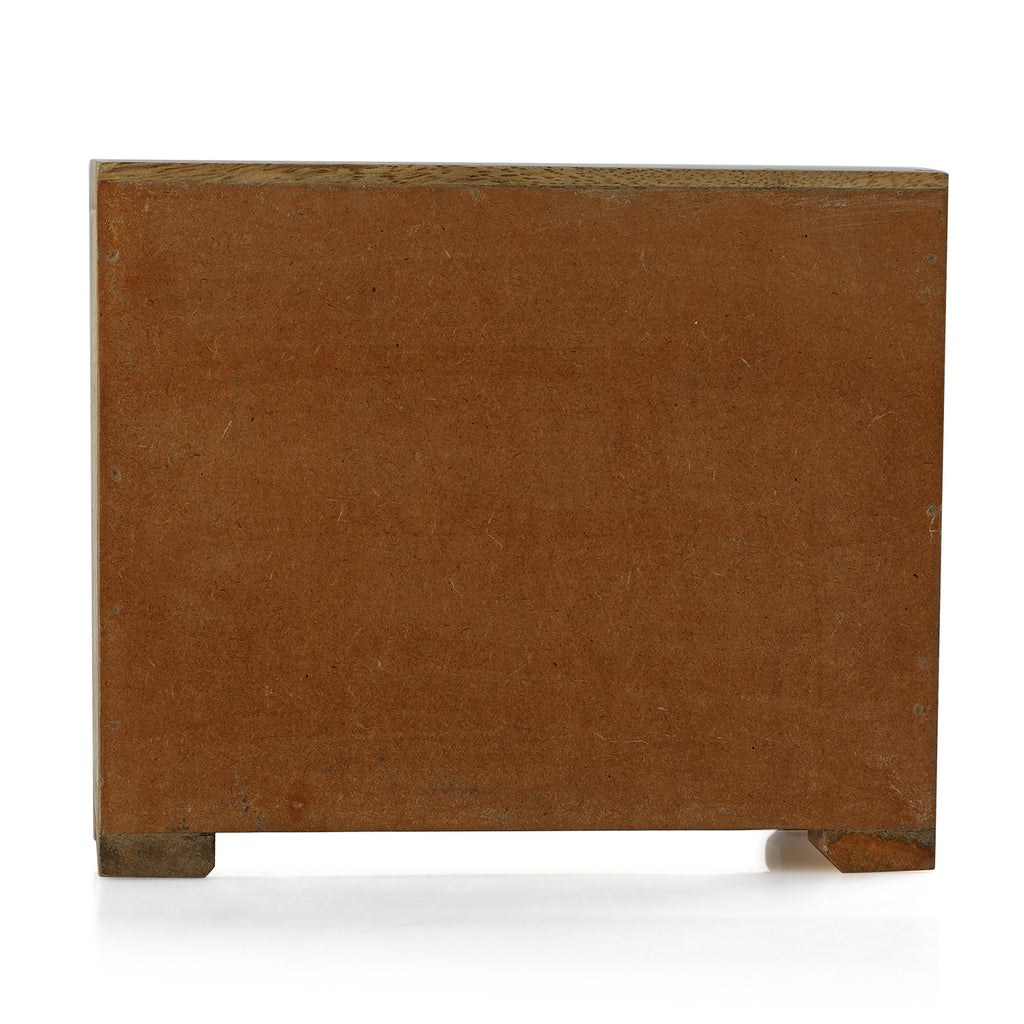 Exclusive Handcrafted Rich Mango Wood Two Drawer Chest (9.5 x 21 x 18cm)_8522953_5