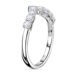 Moissanite Wishbone Ring in Platinum Overlay Sterling Silver_8522954_3