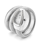 JCK Vegas Deal- STRADA Limited Edition Japanese Movement Water Resistant Serpent Watch - Silver_8523004_3