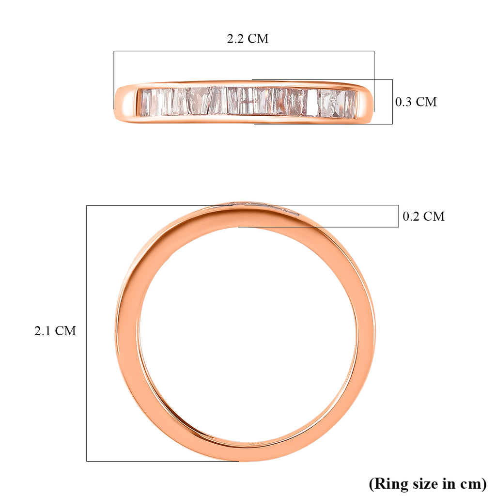 9K Rose Gold I3 Pink Diamond I3 Band Ring, Gold Wt.2 Gms  0.500  Ct._8523892_5