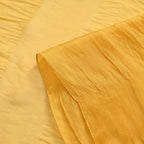 La Marey 100% Mulberry Silk Scarf (198 x 98cm) - Yellow_8525903_6