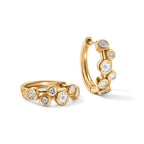 EverTrue - Natural White Diamond Hoop Earring in Yellow Gold Tone 4.00 Ct._8526791_3