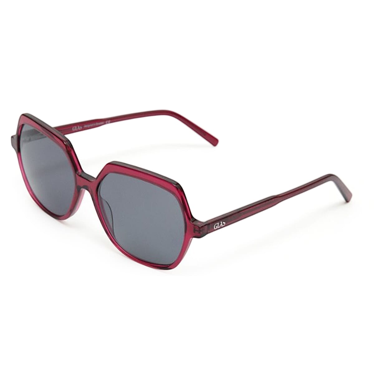 GLAS Eyewear Andrea Sunglasses- Wine Red V32528469 0