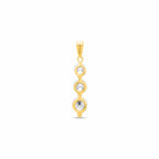 JCK Vegas Finds- 14K Yellow Gold Natural Earth Mined Diamond ( SI G-H) Journey Pendant 0.50 Ct._8527324_4