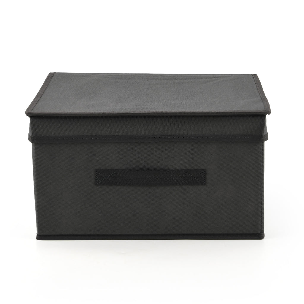 Bliss & Beyond Storage Box (35x30x20 cm) - Grey_8527983_1