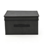 Bliss & Beyond Storage Box (35x30x20 cm) - Grey_8527983_1