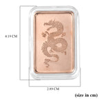 First Time Ever - Solid 999 Fine Copper Dragon Bar - 10 Grams_8528079_4