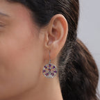 EverTrue - African Amethyst Earring with Lever Back 3.34 Ct._8528095_1