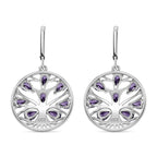 EverTrue - African Amethyst Earring with Lever Back 3.34 Ct._8528095_4