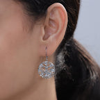 EverTrue - Skyblue Topaz Tree of Life Earring with Lever Back 3.90 Ct._8528097_1