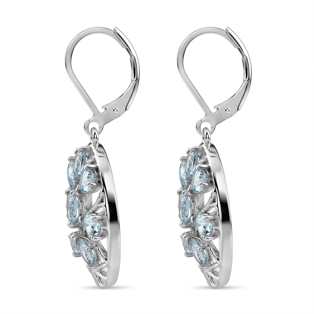 EverTrue - Skyblue Topaz Tree of Life Earring with Lever Back 3.90 Ct._8528097_3