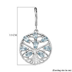 EverTrue - Skyblue Topaz Tree of Life Earring with Lever Back 3.90 Ct._8528097_5