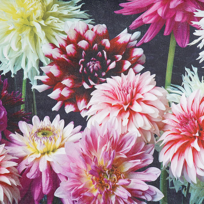 LIVMORE Single-Sided Digital Print Flannel Blanket (150x200cm) - Dahlias 8528115 2