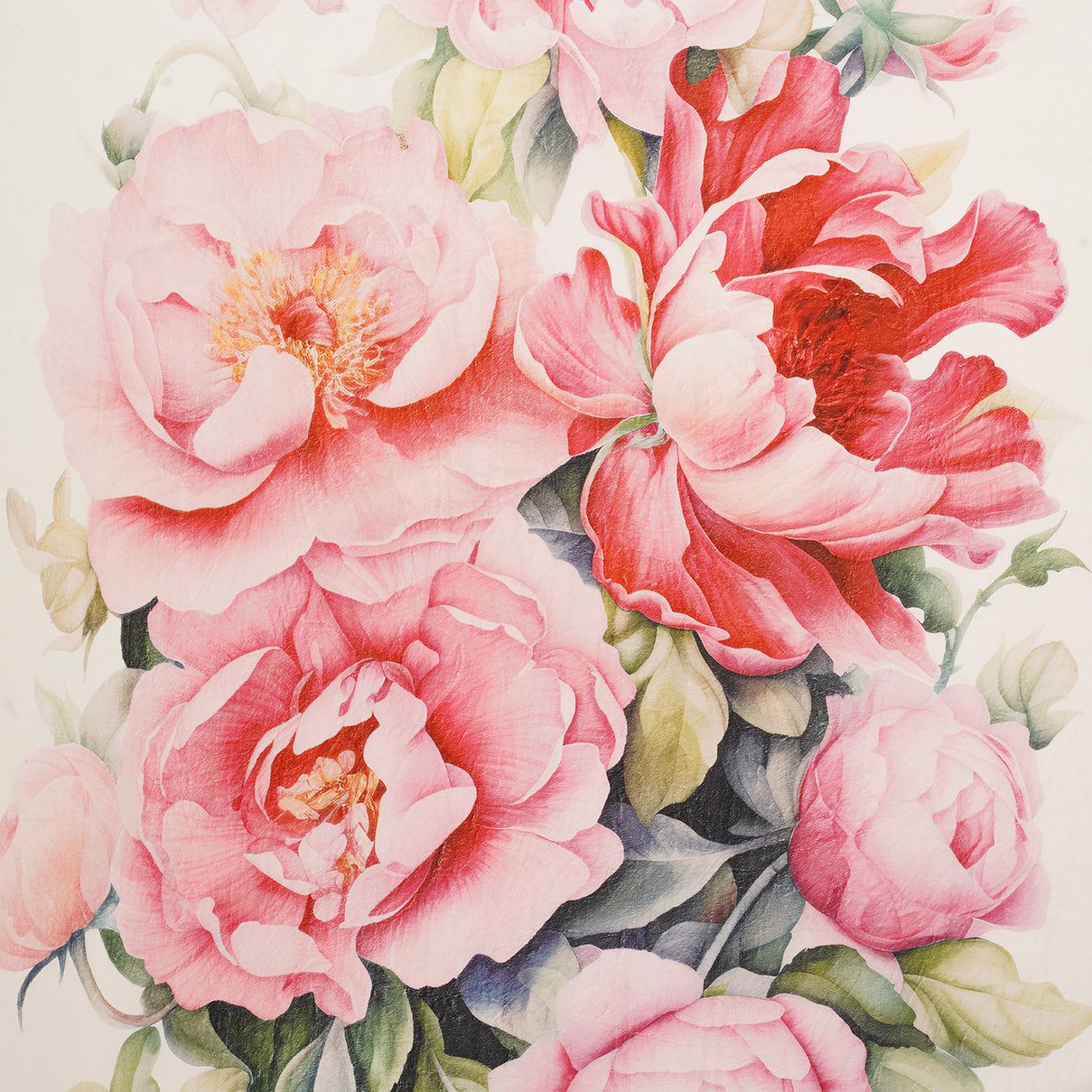 LIVMORE Single-Sided Digital Print Flannel Blanket (150x200cm) - Rose 8528117 2