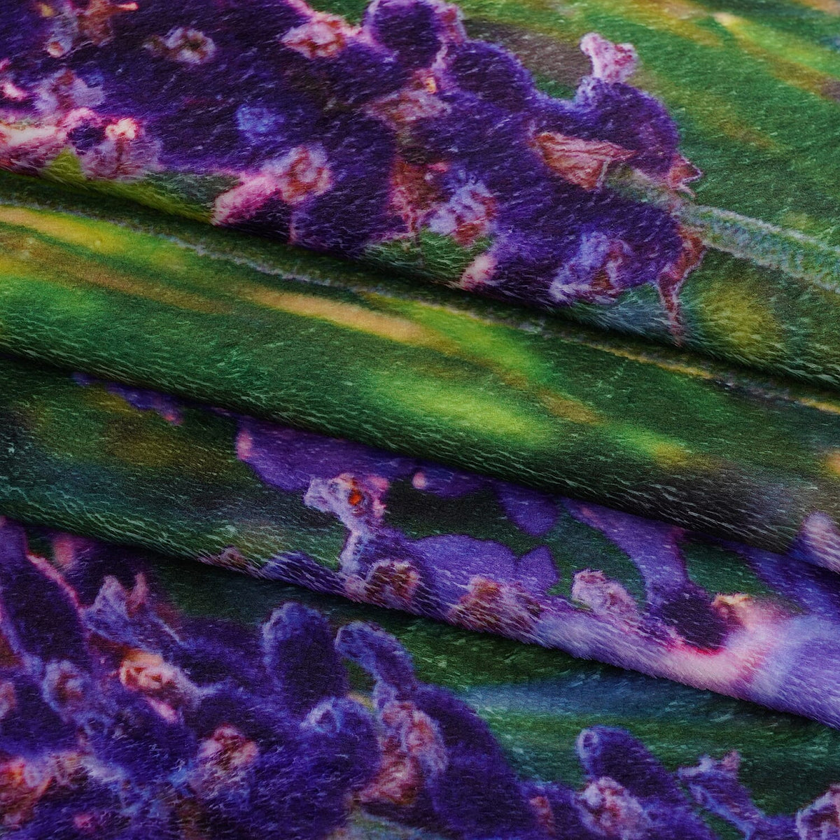LIVMORE Single-Sided Digital Print Flannel Blanket (150x200cm) - Lavender V32746506 4