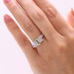 Natural White Diamond Bypass Ring in Platinum & Yellow Pen Plating_8528871_1