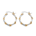 White Cubic Zirconia Criss Cross Earring with Clasp_8531594_3