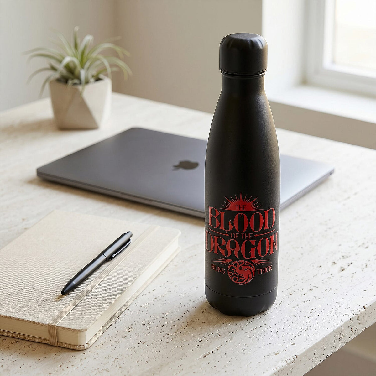House Of The Dragon - Blood Of The Dragon Metal Water Bottle - Red 8532356 4