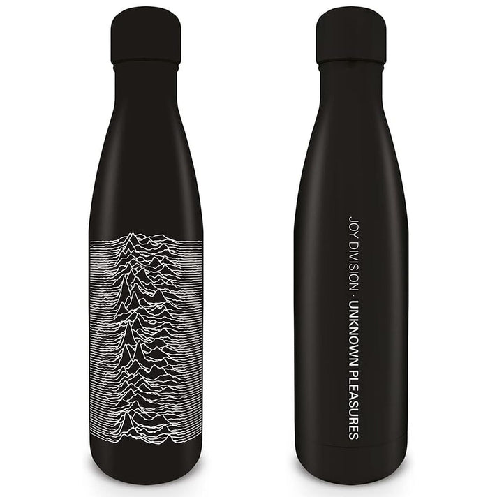 Joy Division Metal Drinks Stainless Steel Bottle - Black 8532358 1