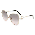 Salvatore Ferragamo Geometric Butterfly Frames Sunglasses - Rose Gold_8532487