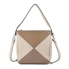 PU Patterned Tote Bag (Size 26x27x8 cm) - White_8535739