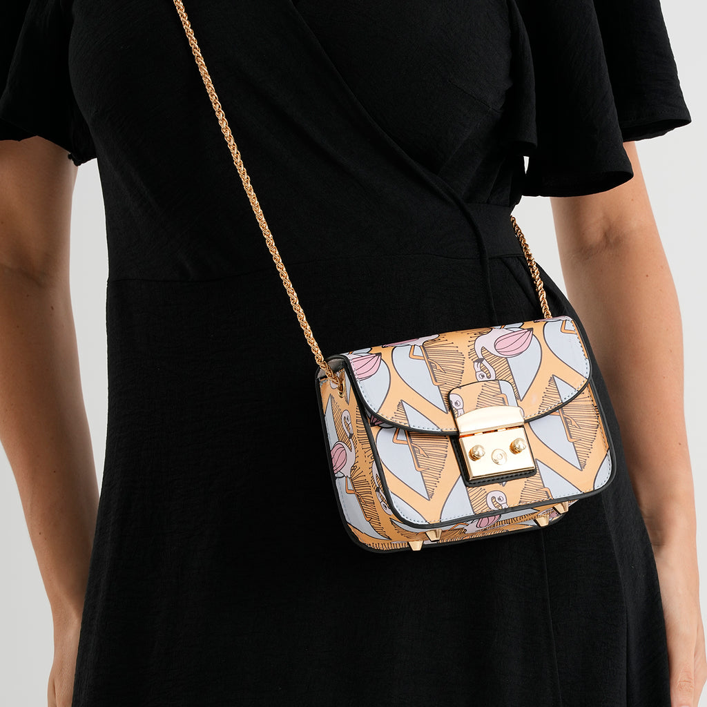 Crossbody Bag (Size - One Size) - Blue Yellow_8535850_3