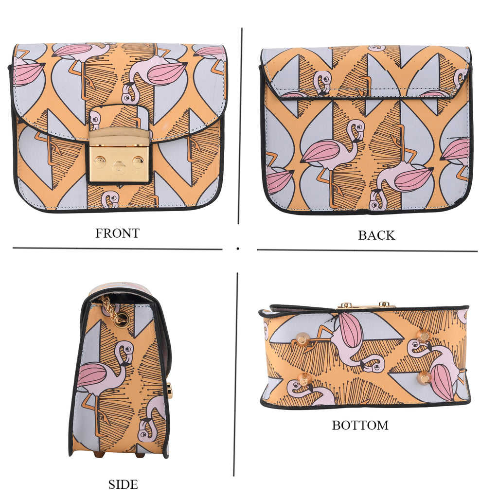 Crossbody Bag (Size - One Size) - Blue Yellow_8535850_4
