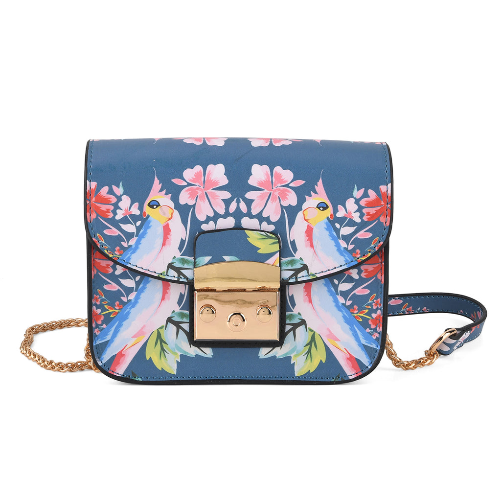 Crossbody Bag (Size - One Size) - Blue Pink_8535861