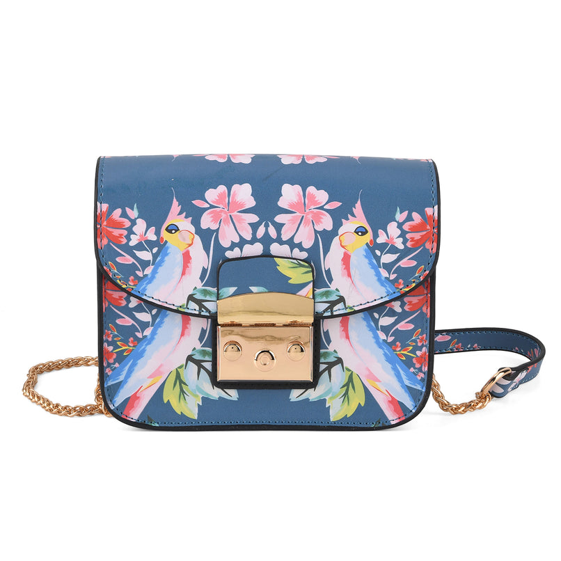 Crossbody Bag (Size - One Size) - Blue Pink_8535861