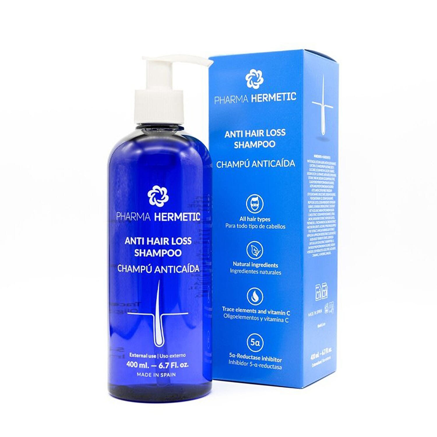 Pharma Hermetic Anti Hair Loss Shampoo 400ml 8538127 0