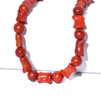 Close Out Deal- Sponge Coral Beads Necklace (Size - 20+1 Ext) 290.00 Ct._8544890