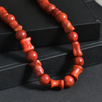 Close Out Deal- Sponge Coral Beads Necklace (Size - 20+1 Ext) 290.00 Ct._8544890_2
